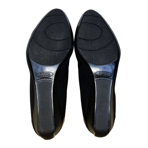 Circa Joan & David Women’s Black Fabric Upper Wedge Pumps Size 7M - Picture 8 of 10